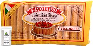 2 Pieces Lady Fingers Champange Biscuit