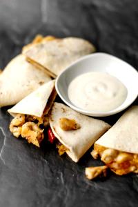 2 Pieces Mini Quesadilla Slices