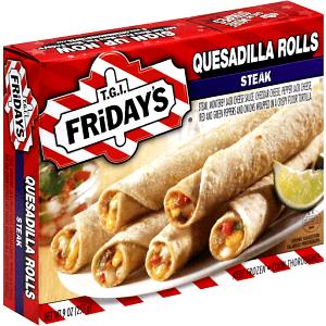 2 pieces Steak Quesadilla Rolls