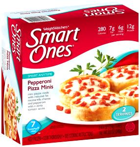 2 Pizzas Smart Anytime, Pepperoni Pizza Minis