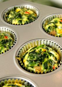 2 quiche Vegetable Quiche Cups To Go