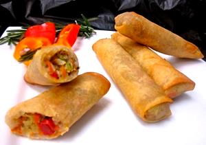 2 rolls (3.4 oz) Vegetable Spring Roll