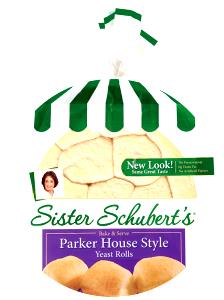 2 rolls (41 g) Parker House Style Yeast Rolls (2 Rolls)
