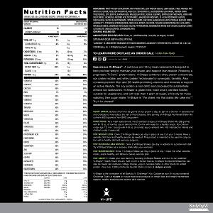 2 rounded scoops (26 g) Body by Vi Nutritional Shake Mix