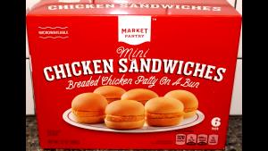 2 sandwiches (113 g) Mini Chicken Sandwiches