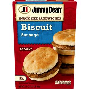 2 sandwiches (96 g) Sausage Biscuits Snack Bites