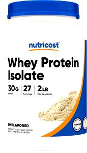 2 scoops (27 g) Unflavored Whey Protein Isolate