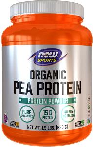 2 scoops (34 g) Organic Pea Protein Powder Vanilla