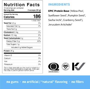 2 scoops (35 g) Optimal Plant Proteins