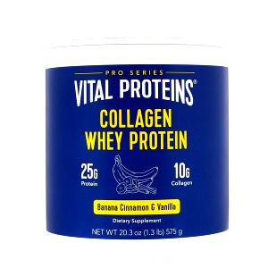 2 scoops (38 g) Collagen Whey Banana Cinnamon Vanilla