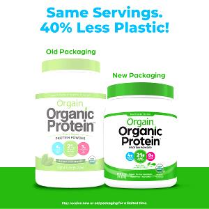 2 scoops (39 g) Organic Protein Plant-Based