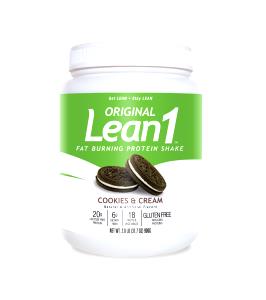 2 scoops (60 g) Lean1 Cookies & Cream