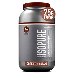 2 scoops (61 g) Perfect Zero Carb Isopure Whey Protein Isolate - Cookies & Cream