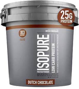 2 scoops (66 g) Perfect Low Carb Isopure Whey Protein Isolate - Chocolate