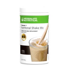 2 Scoops Formula 1 Nutritional Shake Mix, Cookies 