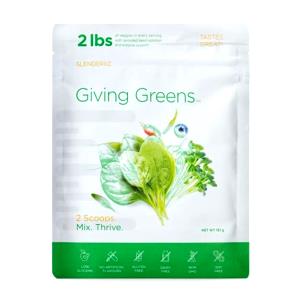 2 scoops Greens & Whey Protein Powder