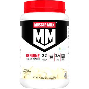 2 Scoops Muscle Milk Naturals Powder, Vanilla Crème