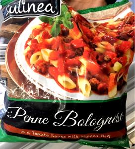 2 servings (189 g) Penne Bolognese