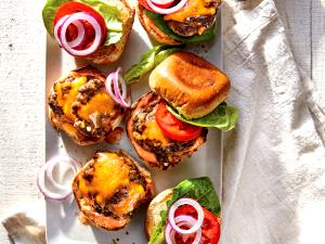 2 servings (214 g) Burger Sliders
