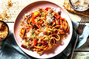 2 servings (309 g) Tuscan Roasted Vegetable Penne