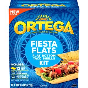 2 shells, 1/6 seasoning, sauce (46 g) Taco Kit