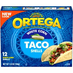 2 shells (28 g) Good Grains Taco Shells White Corn & Chia Seeds