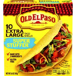 2 Shells Taco Shell, Super Stuffer