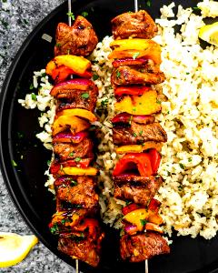 2 skewers (114 g) Meat-Free BBQ Skewers