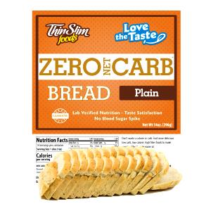 2 slices (1 oz) Zero Carb Bread Plain Thin Sliced