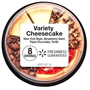 2 slices (113 g) Variety Cheesecake Tray