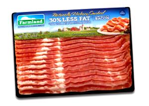 2 slices (14 g) 40% Less Fat Center Cut Bacon