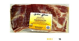 2 slices (15 g) Dry Cured Bacon