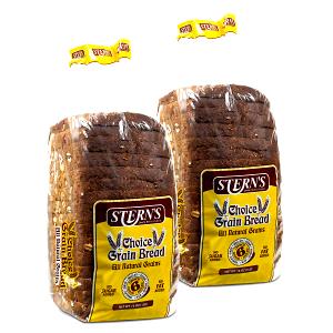 2 slices (2 oz) Hearty Whole Grain Bread