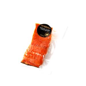 2 slices (2 oz) Wild Hot Smoked Sockeye Salmon