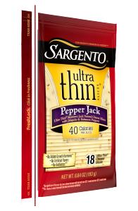 2 slices (25 g) Pepper Jack Ultra Thin Cheese Slices