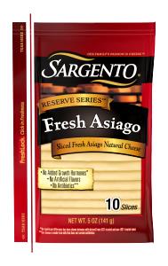 2 slices (28 g) Sliced Asiago Cheese
