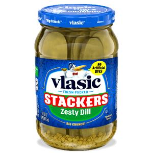 2 slices (28 g) Stackers Kosher Dill