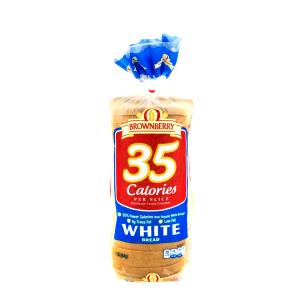 2 slices (38 g) White 35 Reduced Calorie Bread
