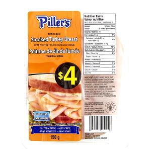 2 slices (40 g) Smoked Turkey Breast
