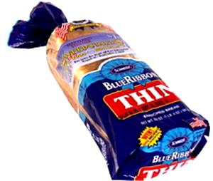 2 slices (45 g) Blue Ribbon Thin Enriched Bread