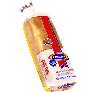 2 slices (47 g) King Thin Enriched Bread