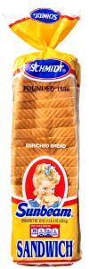 2 slices (47 g) Sunbeam Sandwich Bread