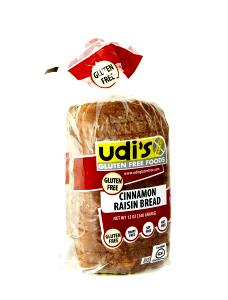 2 slices (49 g) Gluten Free Cinnamon Raisin Bread