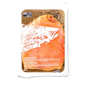 2 slices (50 g) Sjorapport