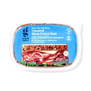 2 slices (50 g) Uncured Black Forest Ham