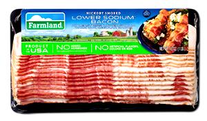 2 slices (54 g) Low Sodium Bacon