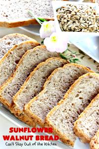 2 slices (54 g) Sunflower and Walnut Bread