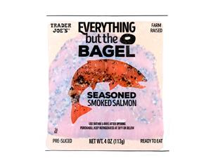2 slices (56 g) Everything But The Bagel Seasoned Smoked Salmon