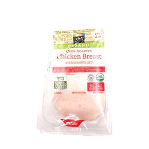 2 slices (56 g) Organic Oven Roasted Chicken Breast