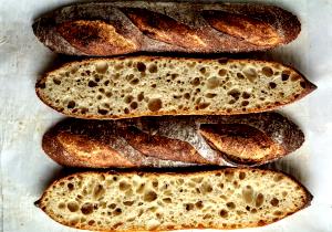 2 slices (57 g) Sourdough Baguette